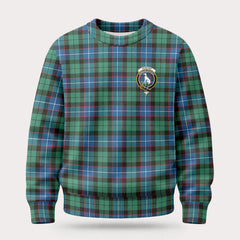 Hunter Ancient Tartan Crest Sweater
