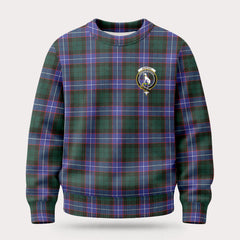 Hunter Modern Tartan Crest Sweater