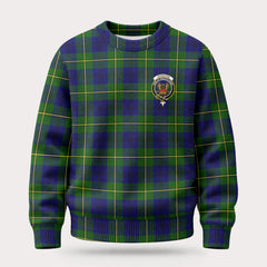Johnston of Caskieben Tartan Crest Sweater