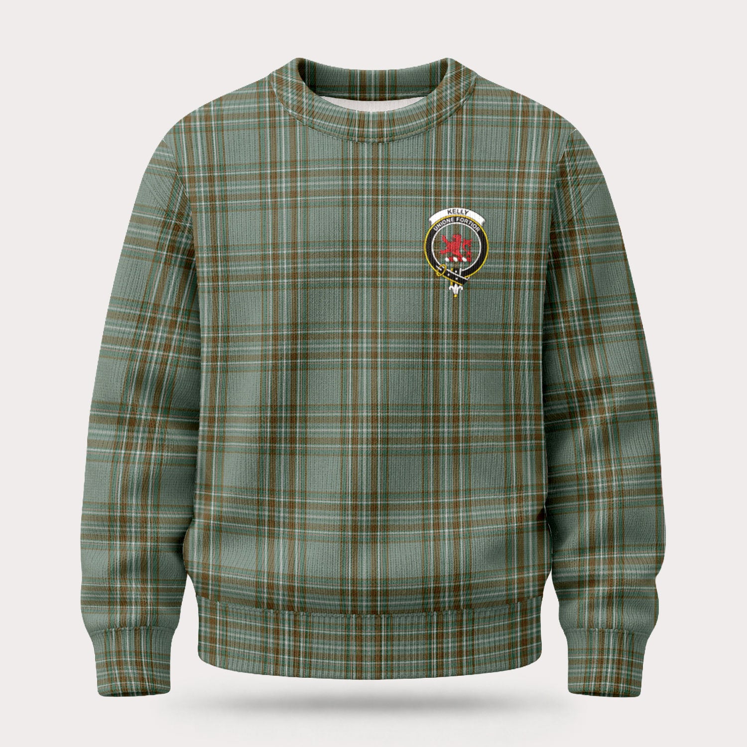 Kelly Dress Tartan Crest Sweater