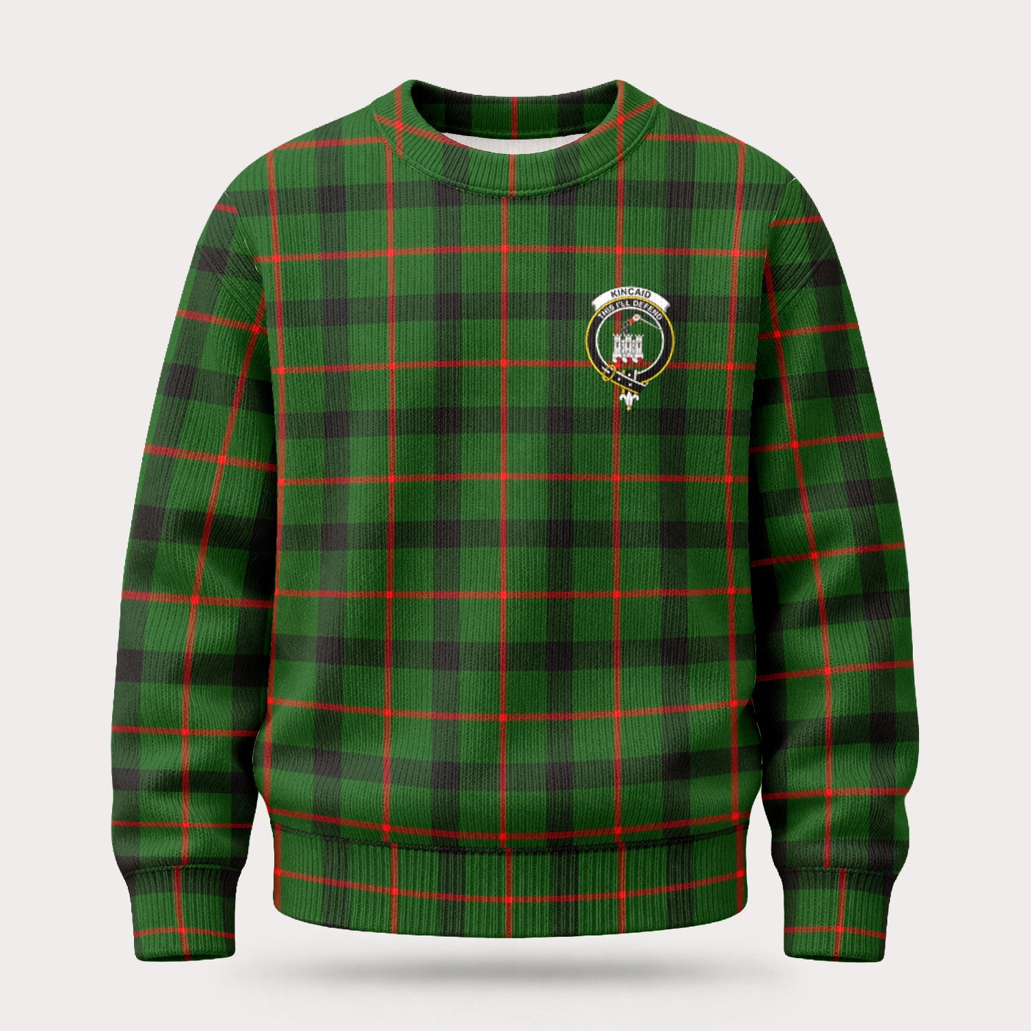 Kincaid Tartan Crest Sweater