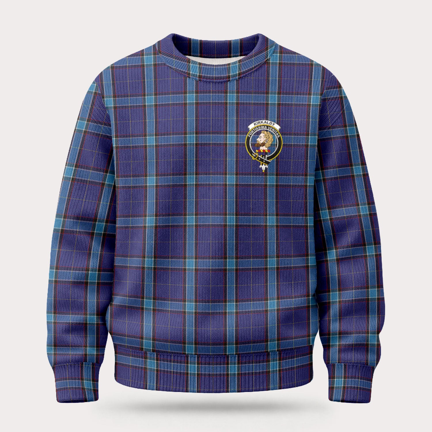 Kirkaldy Tartan Crest Sweater