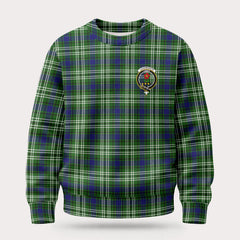Learmonth Tartan Crest Sweater