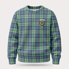 Leslie Hunting Ancient Tartan Crest Sweater