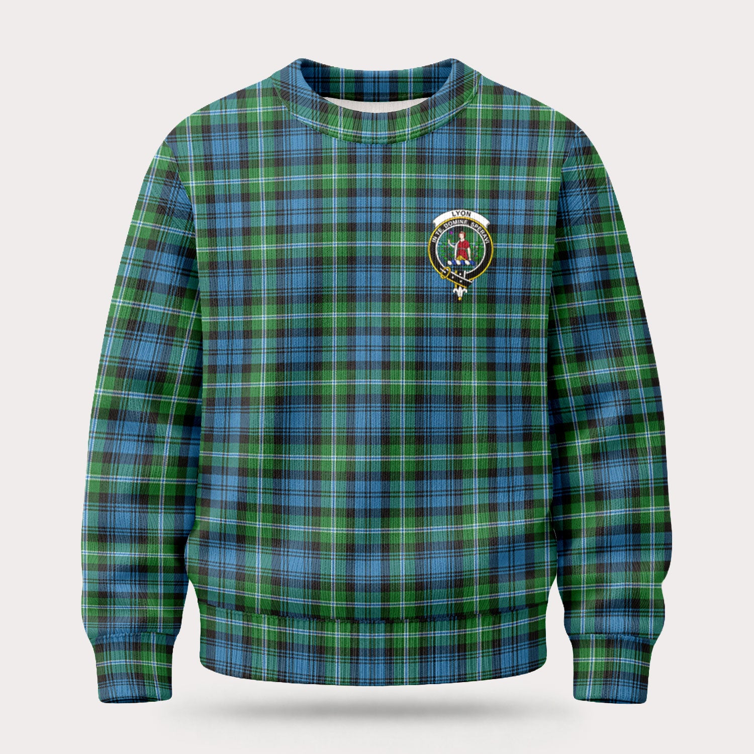 Lyon Tartan Crest Sweater