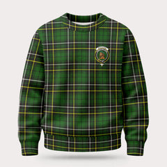 MacAlpine Modern Tartan Crest Sweater