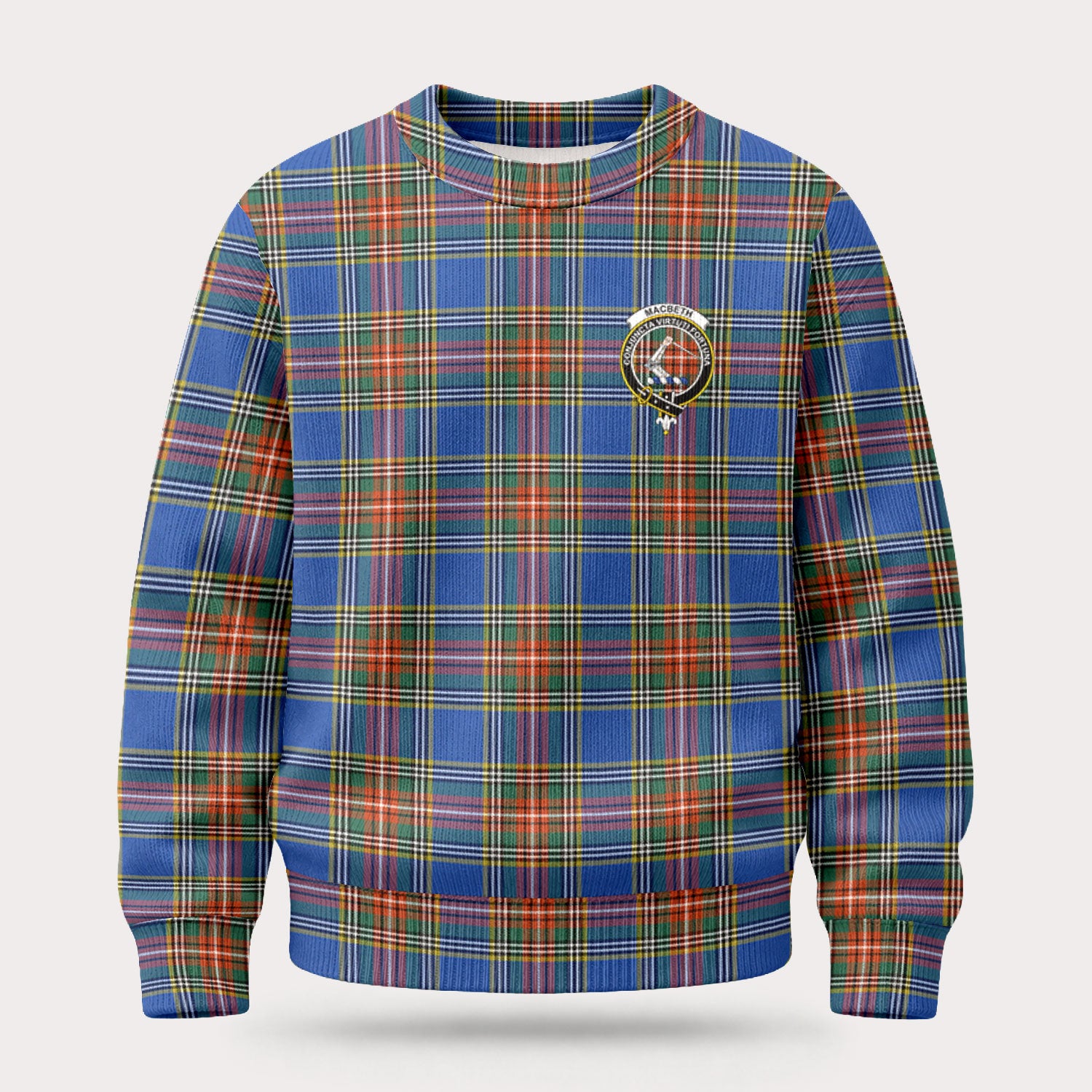 MacBeth Ancient Tartan Crest Sweater