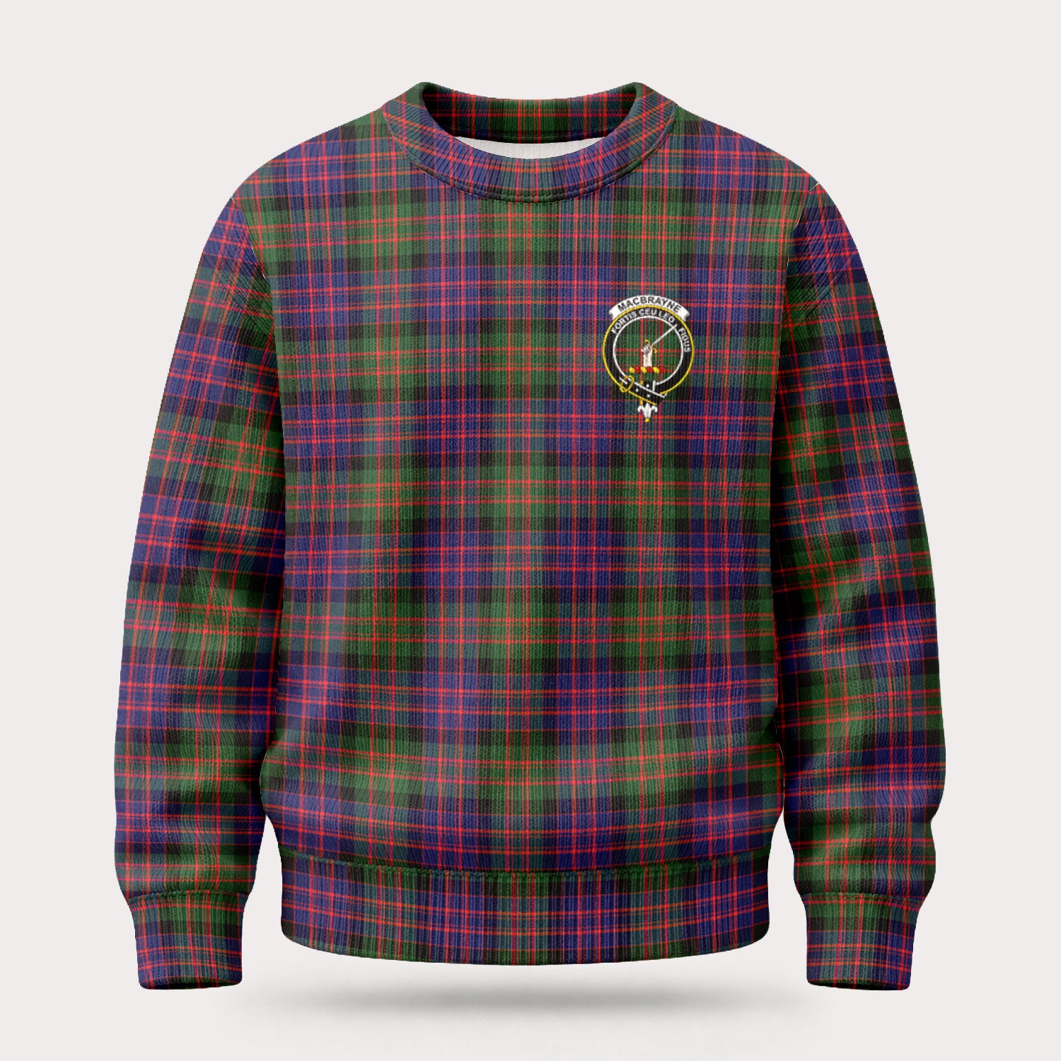 MacBrayne Tartan Crest Sweater