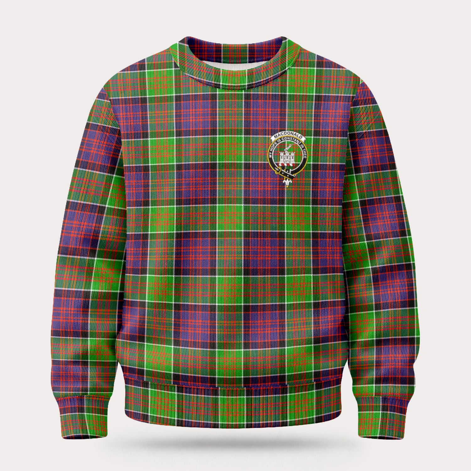MacDonald (Clan Ranald) Tartan Crest Sweater