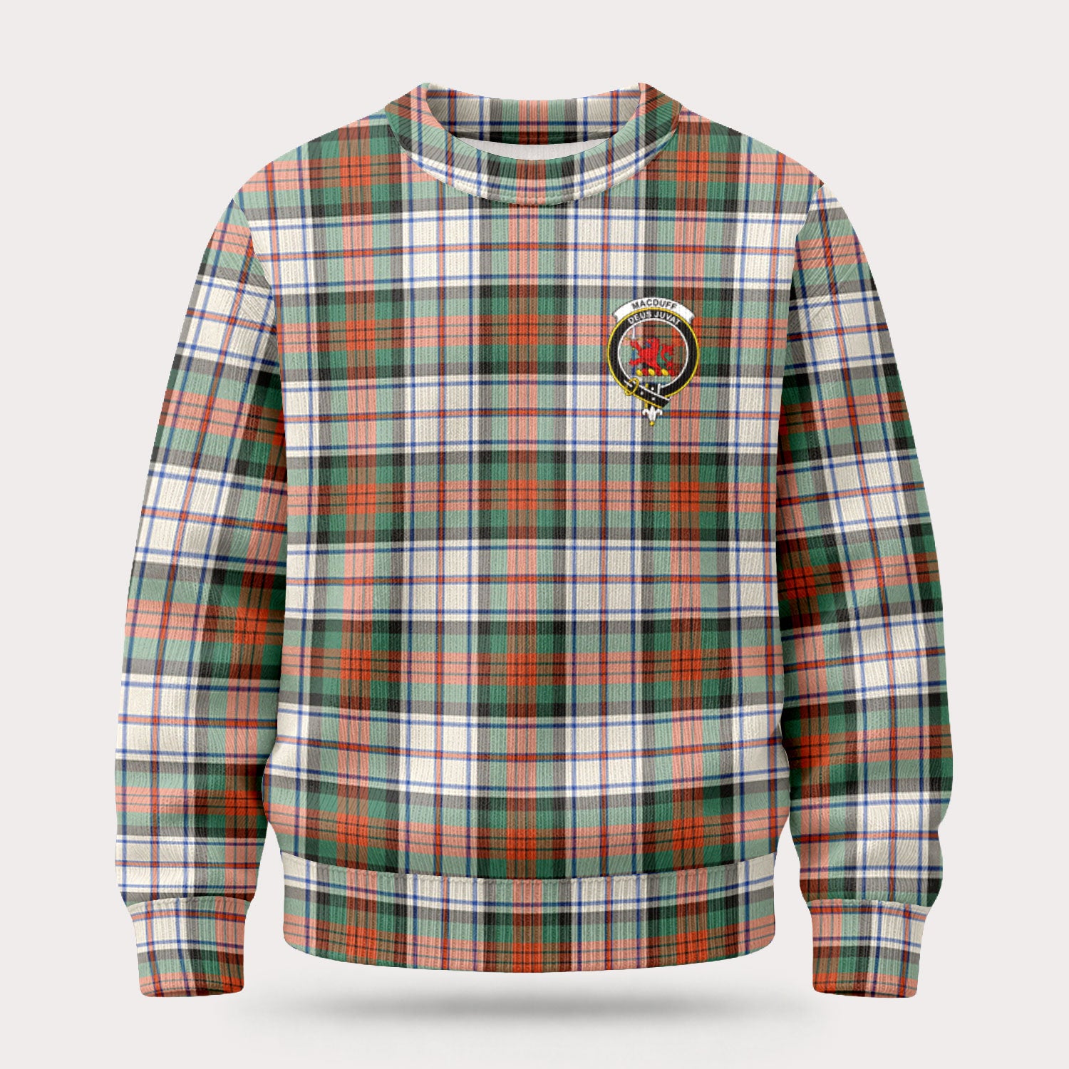 MacDuff Dress Ancient Tartan Crest Sweater
