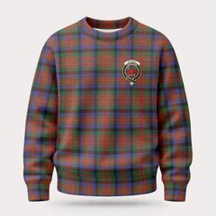 MacDuff Hunting Modern Tartan Crest Sweater