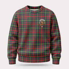 MacIntosh Hunting Modern Tartan Crest Sweater