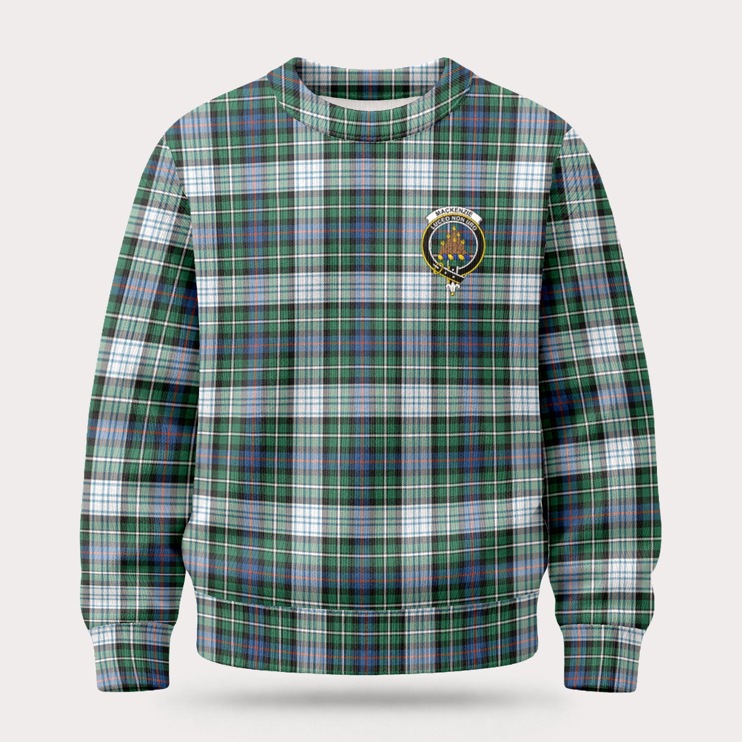 MacKenzie Dress Ancient Tartan Crest Sweater