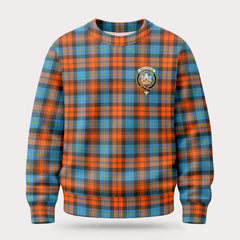 MacLachlan Ancient Tartan Crest Sweater