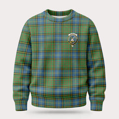 MacMillan Hunting Ancient Tartan Crest Sweater