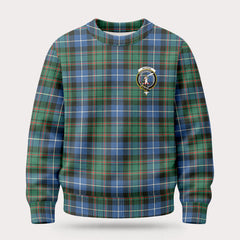 MacRae Hunting Ancient Tartan Crest Sweater