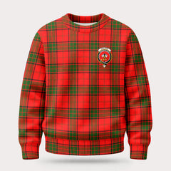 Maxtone Tartan Crest Sweater