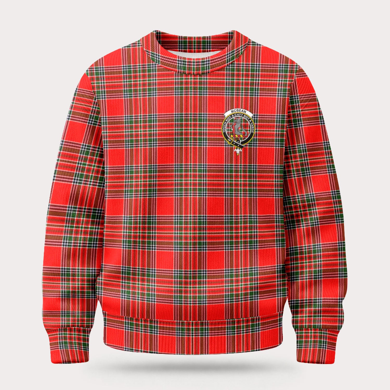 McBean Tartan Crest Sweater