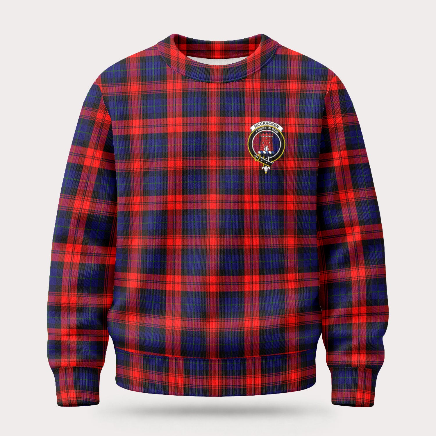 McCracken Tartan Crest Sweater