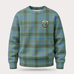 McInnes Ancient Tartan Crest Sweater
