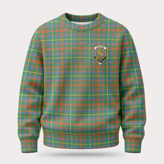 McIntosh Hunting Ancient Tartan Crest Sweater