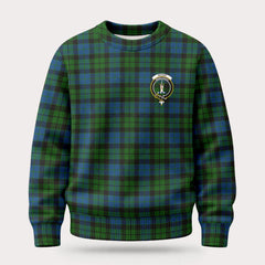 McKay Modern Tartan Crest Sweater