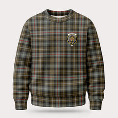 McKenzie Weathered Tartan Crest Sweater