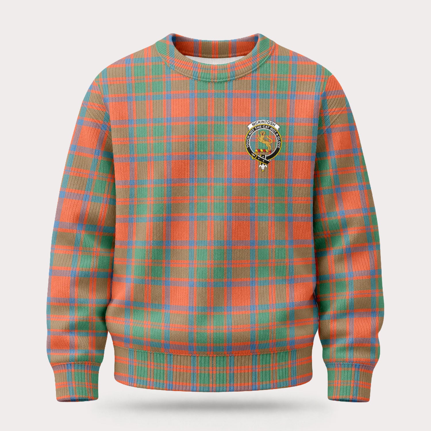 McKintosh Ancient Tartan Crest Sweater
