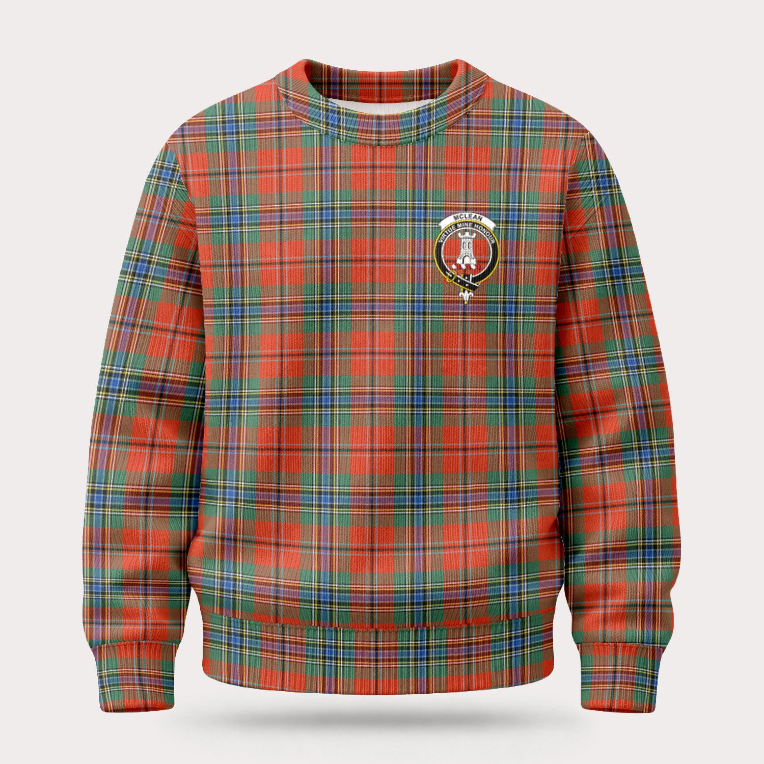 McLean of Duart Ancient Tartan Crest Sweater
