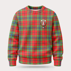 McLean of Duart Modern Tartan Crest Sweater