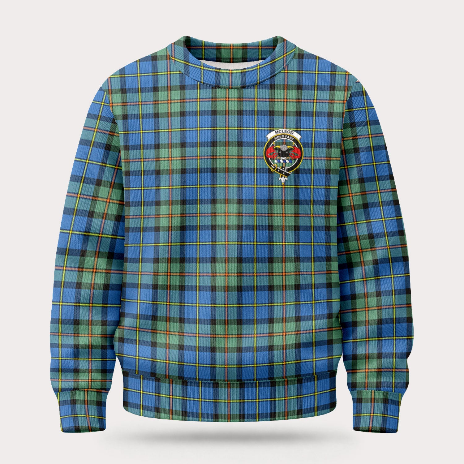 McLeod of Harris Ancient Tartan Crest Sweater