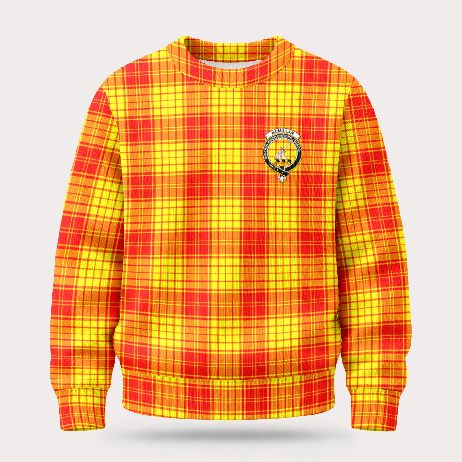 McMillan Clan Tartan Crest Sweater