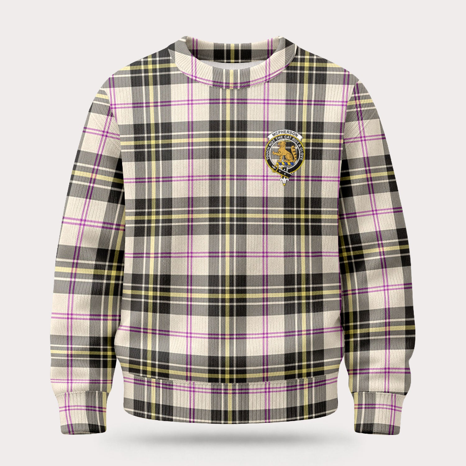 McPherson Dress Ancient Tartan Crest Sweater
