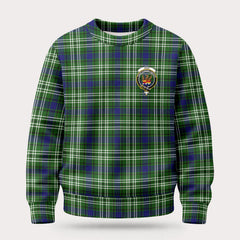 Mow Tartan Crest Sweater
