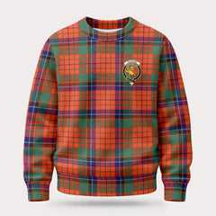 Nicolson Ancient Old Tartan Crest Sweater