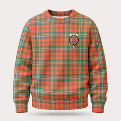 Scott Ancient Tartan Crest Sweater