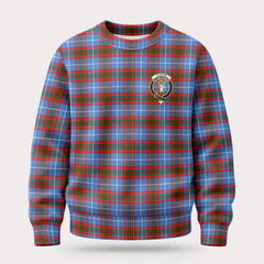 Skirving Tartan Crest Sweater