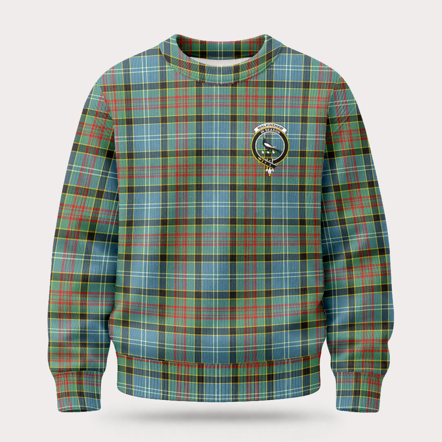 Walkinshaw Tartan Crest Sweater