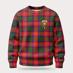 Wauchope (or Waugh) Tartan Crest Sweater