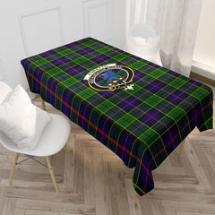 Forsyth Modern Tartan Crest Tablecloth