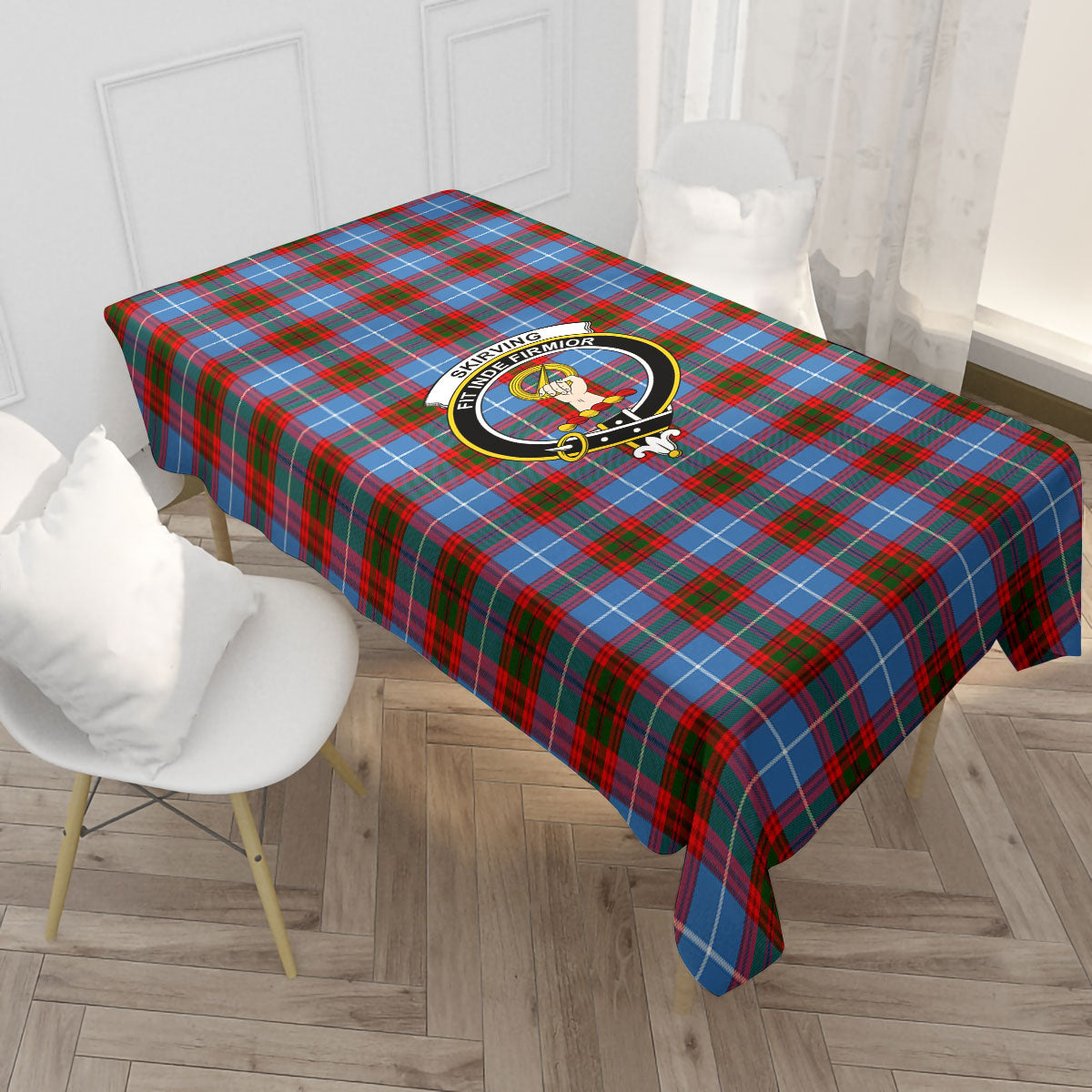 Skirving Tartan Crest Tablecloth