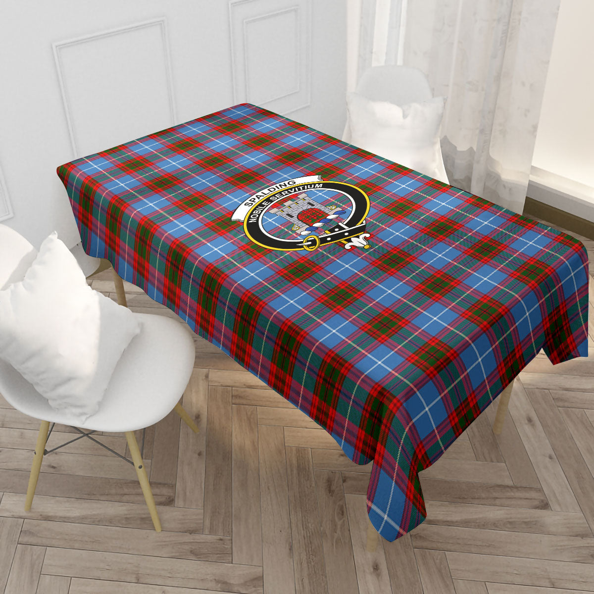 Spalding Tartan Crest Tablecloth