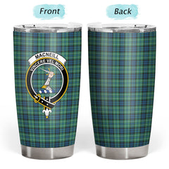MacNeill of Colonsay Modern Tartan Crest Tumbler