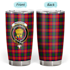 Wauchope (or Waugh) Tartan Crest Tumbler