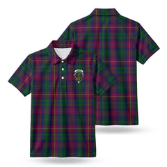 Cairns Tartan Crest Birdseye Mesh Polo Shirt