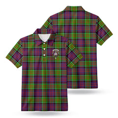 McDonald (Clan Ranald) Tartan Crest Birdseye Mesh Polo Shirt