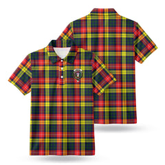 McIndoe Tartan Crest Birdseye Mesh Polo Shirt
