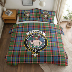 Aikenhead Tartan Crest Bedding Set