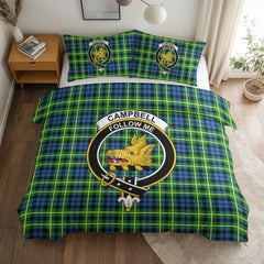 Campbell of Breadalbane Ancient Tartan Crest Bedding Set