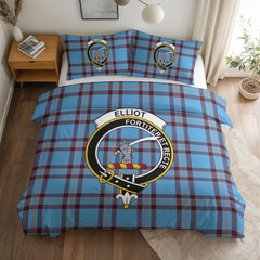 Elliot Ancient Tartan Crest Bedding Set